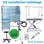 Kit installation toilettage 21 articles