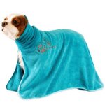 Peignoir dry dude bleu taille - small