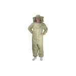 Apiculture. net - matriel apicole combinaison kaki avec voile rond - m