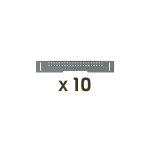 Apiculture. net - matériel apicole français 10 portières d'entrée anti - frelons 250mm Apiculture. net - matériel apicole français 10 portières d'entrée anti - frelons 250mm