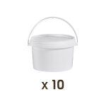 Apiculture. net - mat�riel apicole fran�ais 10 seaux en plastique de 3kg