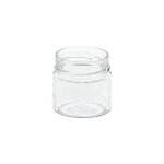 Apiculture. net - mat�riel apicole fran�ais 100 pots verre 212ml modernes (jupe haute) to70 deep (pour ...