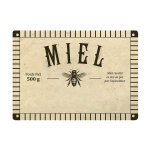 Apiculture. net - mat�riel apicole fran�ais 1000 �tiquettes rustique 500g (53x38)