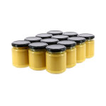 Apiculture. net - matériel apicole français 12 moutardes au miel 200g (sans étiquette) Apiculture. net - matériel apicole français 12 moutardes au miel 200g (sans étiquette)