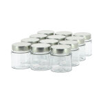 Apiculture. net - matriel apicole franais 12 pots verre 400g modernes avec couvercles to 70 deep - ...