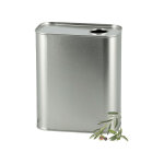 Apiculture. net - matriel apicole franais 20 bidons rectangulaire argent 750 ml