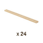 Apiculture. net - mat�riel apicole fran�ais lot de 24 barres sup�rieures pour ruche warr�