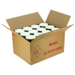 Apiculture. net - mat�riel apicole fran�ais 25 cartons pour 24 pots de 500g en plastique
