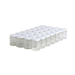 Apiculture. net - matériel apicole français 28 pots verre 125g bas (106 ml) avec couvercles to53 - blanc ... Apiculture. net - matériel apicole français 28 pots verre 125g bas (106 ml) avec couvercles to53 - blanc ...