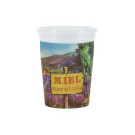 Apiculture. net - mat�riel apicole fran�ais 280 pots traditionnels d�cor lavande 500g