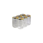 Apiculture. net - matriel apicole franais 300 pots verre 1kg (750ml) avec couvercles to82 - 94 mmfleurs ...