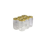 Apiculture. net - mat�riel apicole fran�ais 300 pots verre 1kg (750ml) avec couvercles to82 - 94 mmruche ...
