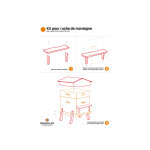 Apiculture. net - mat�riel apicole fran�ais 4 pieds bois pour ruche chalet