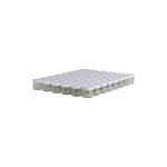 Apiculture. net - matriel apicole franais 48 pots verre 30g (32 ml) avec couvercles to 43 - blanc