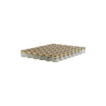 Apiculture. net - matériel apicole français 48 pots verre 30g (32 ml) avec couvercles to 43 - doré Apiculture. net - matériel apicole français 48 pots verre 30g (32 ml) avec couvercles to 43 - doré