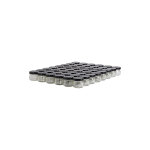 Apiculture. net - matriel apicole franais 48 pots verre 30g (32 ml) avec couvercles to 43 - noir
