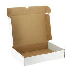 Apiculture. net - matriel apicole franais 50 botes en carton blanches simple cannelure 32x23x6cm