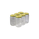 Apiculture. net - matériel apicole français 6 pots verre 1kg (750 ml) avec couvercles to 82 - essaim ... Apiculture. net - matériel apicole français 6 pots verre 1kg (750 ml) avec couvercles to 82 - essaim ...