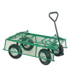 Apiculture. net - mat�riel apicole fran�ais chariot 4 roues plateau / grille (non mont�)