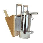 Apiculture. net - mat�riel apicole fran�ais enfumoir br�silien g�ant en inox