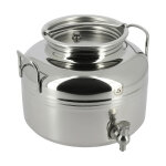Apiculture. net - matriel apicole franais ft inox 5l avec robinet inox et support