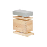 Ecoruche : ruches classiques en bois ruchette  tenons dadant 6 cadres plus