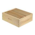 Hirondelle : ruches premium en cryptomeria (bois tr�s l�ger) hausse hirondelle dadant 10 cadres hoffmann ...