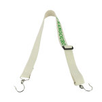 Le kangourou sangle en coton blanc