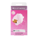 Brushworks bonnet douche leopards