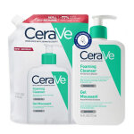 Cerave gel moussant visage