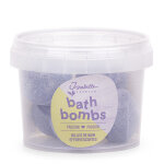 Isabelle laurier billes de bain effervescentes mauve