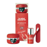 Le mini macaron kit vernis semi - permanent rouge cerise