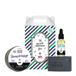 Monsieur barbier coffret black edition pour hommes
