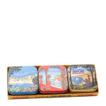 La savonnerie de nyons lot de 3 boites � savon  c�te d'azur