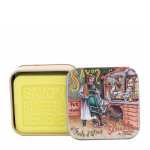 La savonnerie de nyons boite m�tal barbier & savon