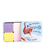 La savonnerie de nyons boite mtal  chat roux  & savons