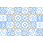 Ambiance - sticker 24 stickers carrelages azulejos catalina