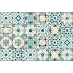 Ambiance - sticker 24 stickers carrelages azulejos colomban