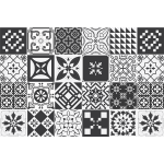 Ambiance - sticker 24 stickers carrelages azulejos lorenza