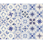 Ambiance - sticker 30 stickers carrelages azulejos columbiani