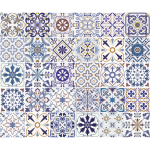 Ambiance - sticker 30 stickers carrelages azulejos riviera