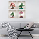 Ambiance - sticker stickers 3d bonsa� des 4 saisons