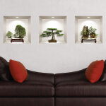 Ambiance - sticker stickers 3d bonsa� dans son nid