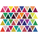 Ambiance - sticker 50 stickers triangles color�s