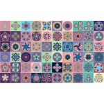 Ambiance - sticker 60 stickers carrelages azulejos palmira