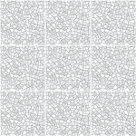 Ambiance - sticker 9 stickers carreaux de ciment terrazzo zara