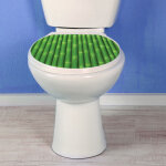 Ambiance - sticker sticker abattant toilette palissade des bambous