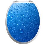Ambiance - sticker sticker abattant wc gouttes d?eau