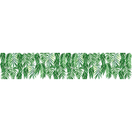 Ambiance - sticker adh�sif d�co vitre - d�poli privatif - feuilles de palmier suspendues xl