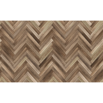 Ambiance - sticker adh�sif sol imitation parquet chevrons bois fonc� anti - d�rapant